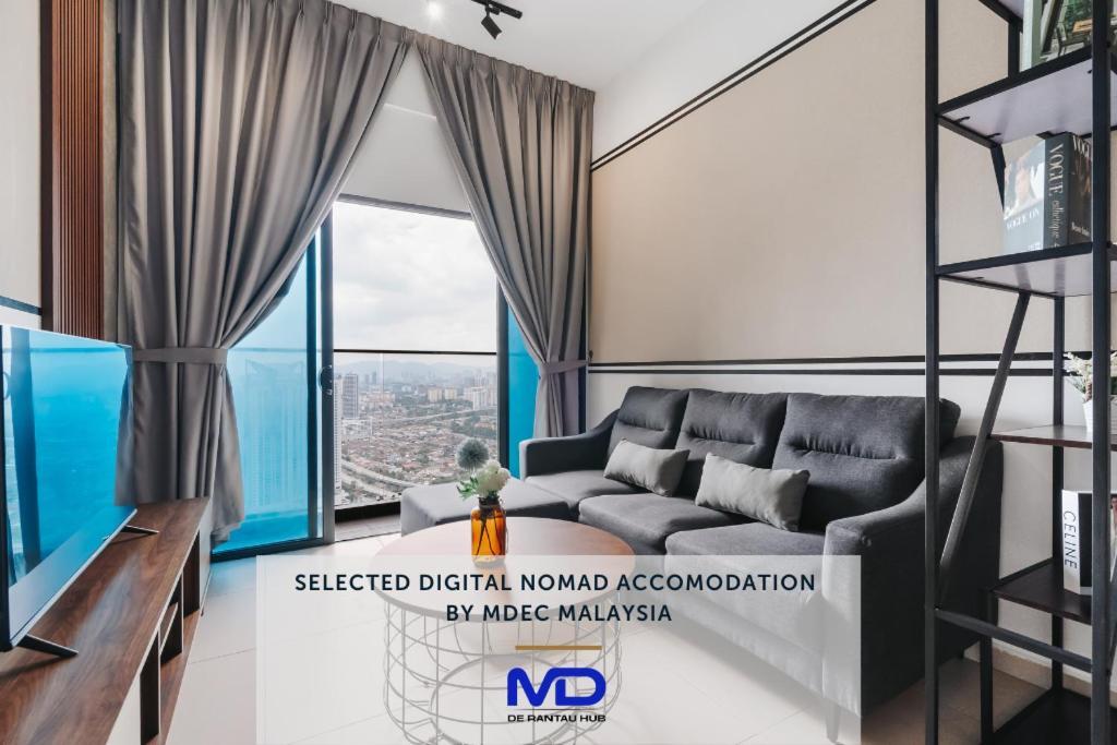 Nowhere 2Br & 2Bath Apartment With Balcony @ Reizz Residences Kuala Lumpur Esterno foto