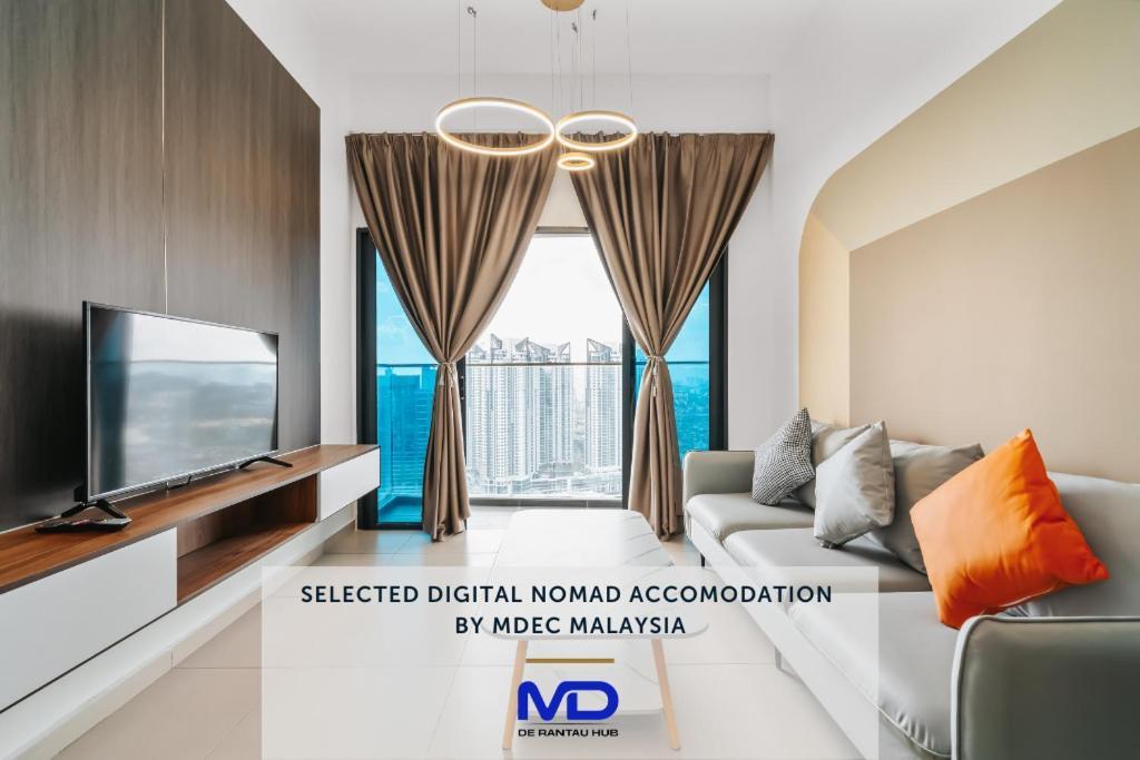 Nowhere 2Br & 2Bath Apartment With Balcony @ Reizz Residences Kuala Lumpur Esterno foto