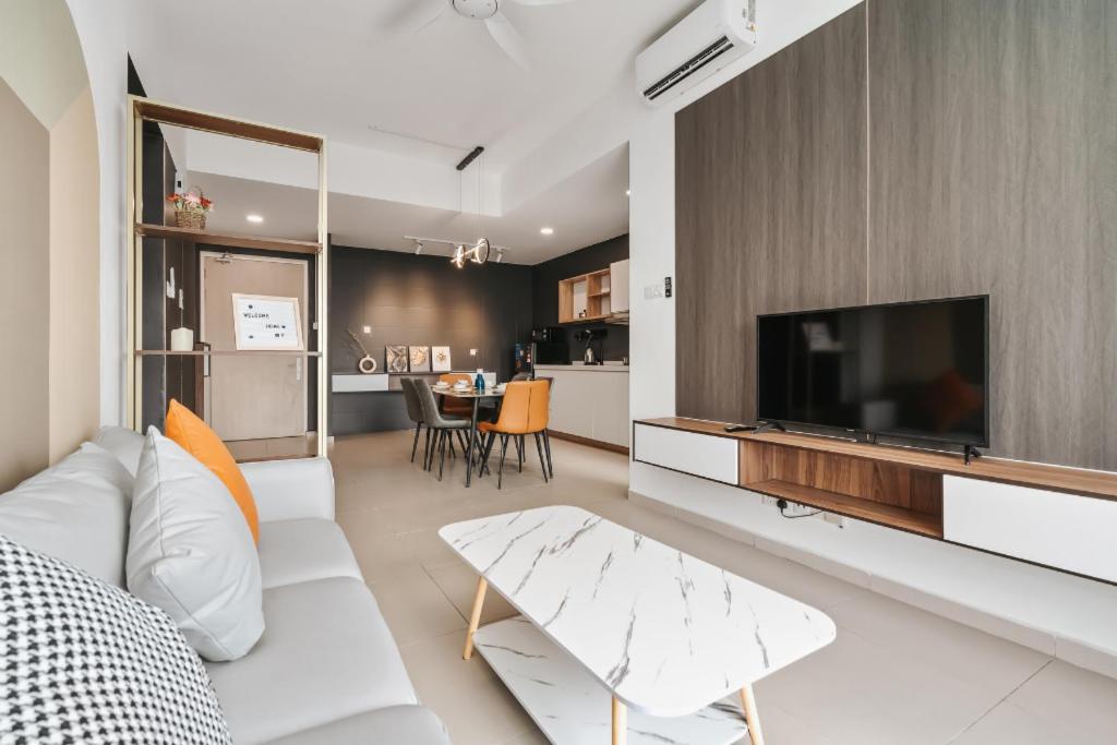 Nowhere 2Br & 2Bath Apartment With Balcony @ Reizz Residences Kuala Lumpur Esterno foto